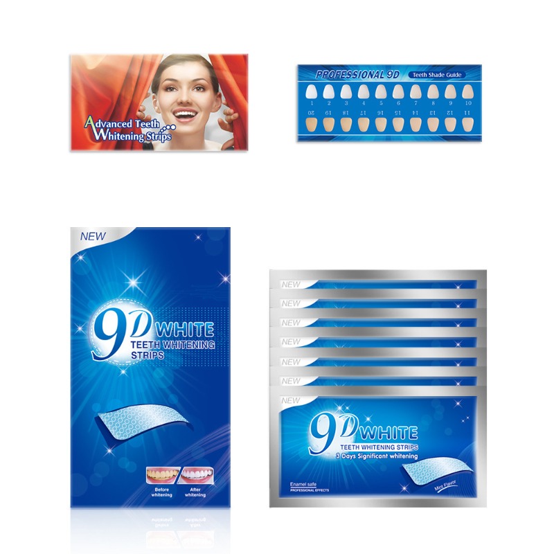 Teeth Whitening Pens - 7 ペア魔法の歯のホワイトニングステッカー効果的に歯垢を除去コーヒーの汚れ煙の汚れを除去するより新鮮な息歯のホワイトニング