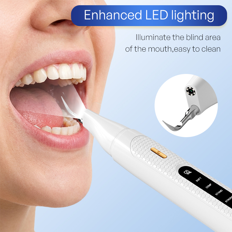 カメラ付き視覚超音波歯クリーナー 5 モード電動歯科用スケー - Teeth Whitening Mouthwash のレビューと価格