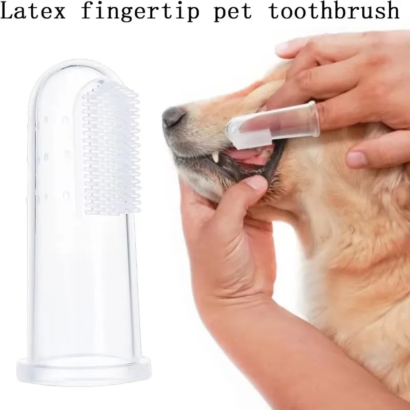 超ソフトペットフィンガー歯ブラシ テディドッグブラシ 口臭  - Teeth Whitening Mouthwash のレビューと価格