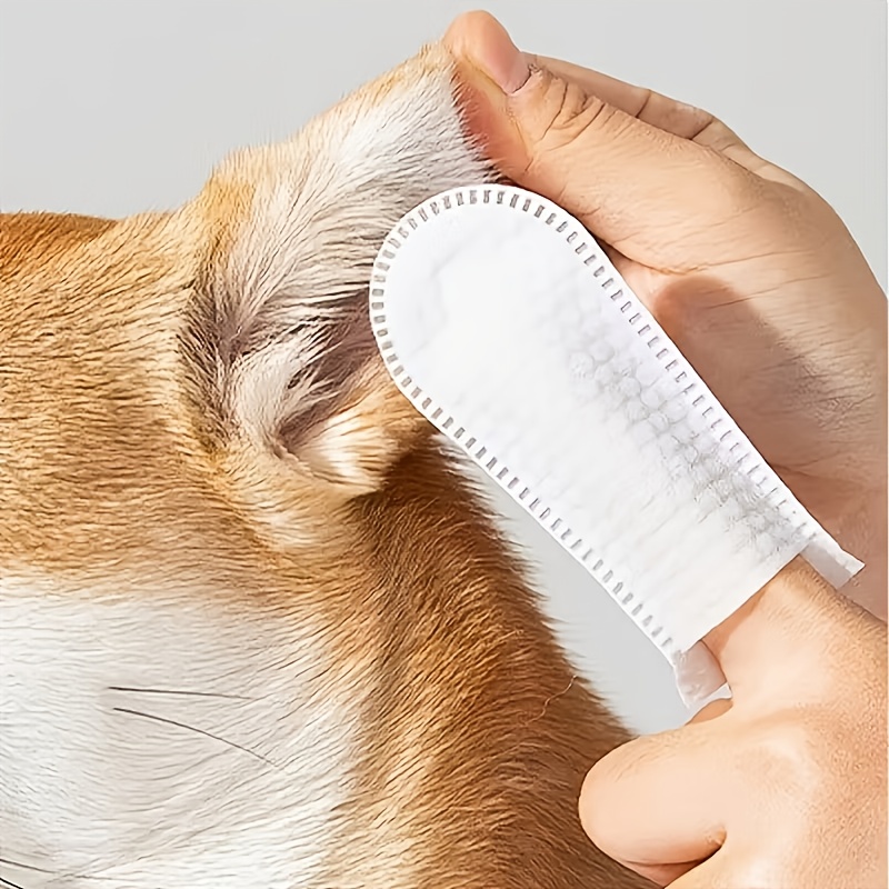99枚入り使い捨てペット用フィンガーワイプ（犬猫用）、歯のク - Teeth Whitening Mouthwash のレビューと価格